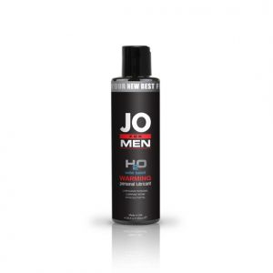 Lubrykant dla mężczyzn - System JO Men H2O Lubricant Warming 120 ml Rozgrzewający