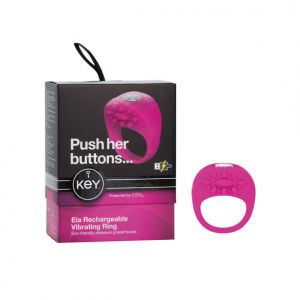 Pierścień na penisa Key by Jopen - Ela Cock Ring Pink