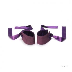 Lelo - Jedwabne kajdanki - Etherea Silk Cuffs