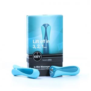 Wibrator Key by Jopen - Io Mini Massager Blue
