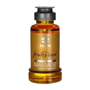 Owocowy olejek do masażu - Swede Fruity Love Massage Vanilla/Cinnamon 100 m Wanilia Cynamon