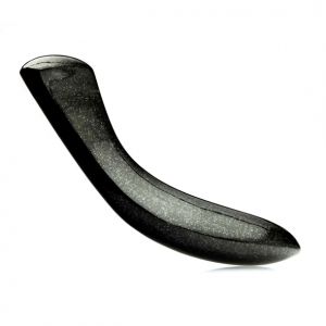 Dildo kamienne - Laid D.2 Stone Dildo Absolute Black