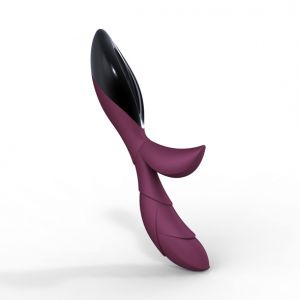 Wibrator ZINI - Hua Dark Wine/Black